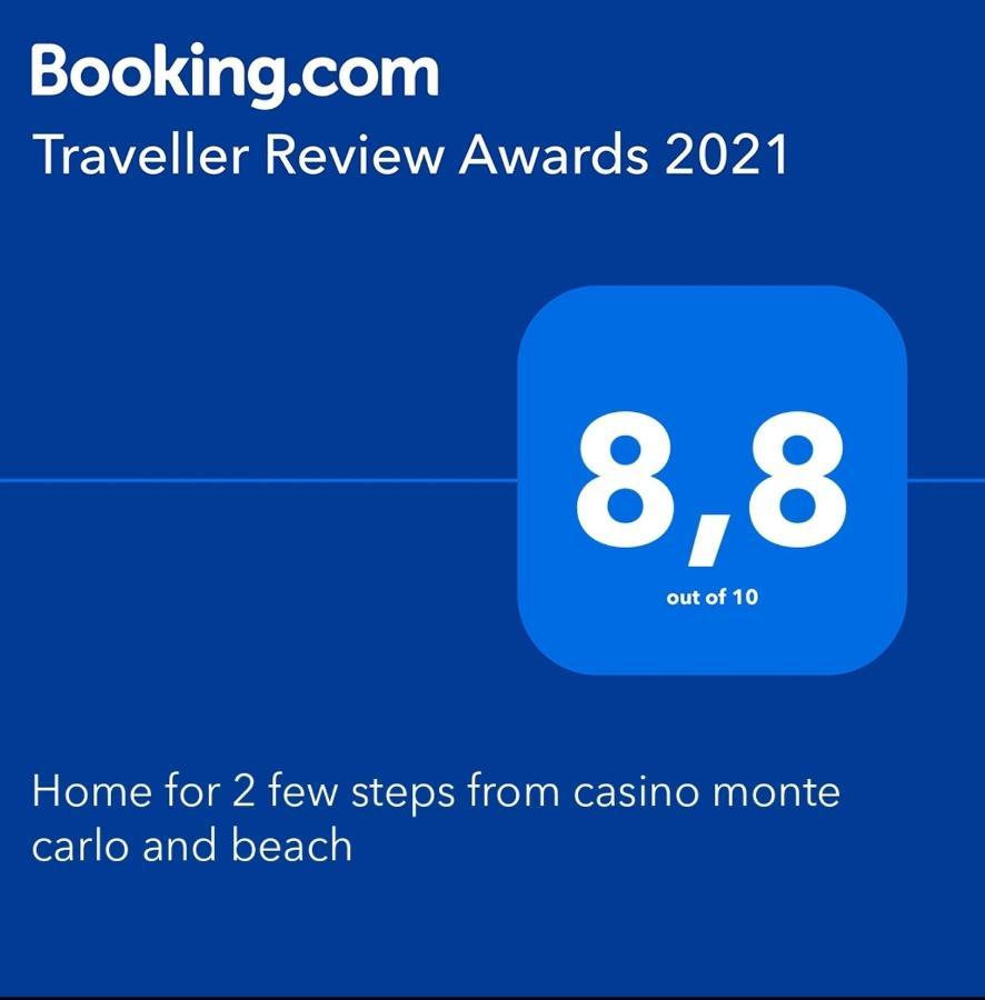 Home For 2 Few Steps From Casino Monte Carlo And Beach 보솔레이 외부 사진