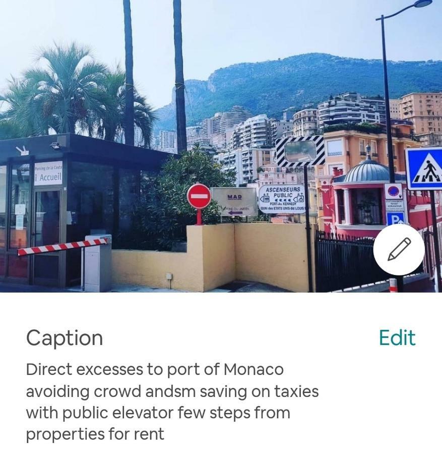 Home For 2 Few Steps From Casino Monte Carlo And Beach 보솔레이 외부 사진